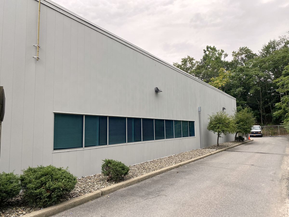 Commercial facility exterior after repaint
